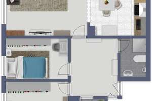 3 Zimmer und 100 m² pure Wohnästhetik – stilvoll bis ins Detail – Die vollständige Adresse der Immobilie erhältst du vom Anbieter., 30657 Bothfeld, Hannover – Vorschaubild 25