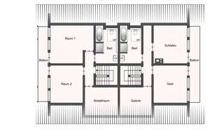 HUF Zweifamilienhaus auf ca. 2.300 m2 Grund in Feldafing - 8 Gehminuten zum See - Ortsrandlage – Die vollständige Adresse der Immobilie erhältst du vom Anbieter., 82340 Pöcking – Vorschaubild 22