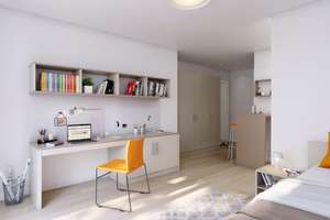 Wunderschönes möbliertes Apartment -Nähe Uni und Innenstadt – Steubenplatz 9-11, 64293 Mitte, Darmstadt – Vorschaubild 2