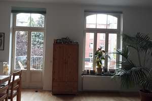 Traumhafte Altbauwohnung mit großem Balkon in Bestlage – voll möbliert auf Zeit (11 Monate) – Bismarckstraße 106, 52066 Frankenberg, Aachen – Vorschaubild 5