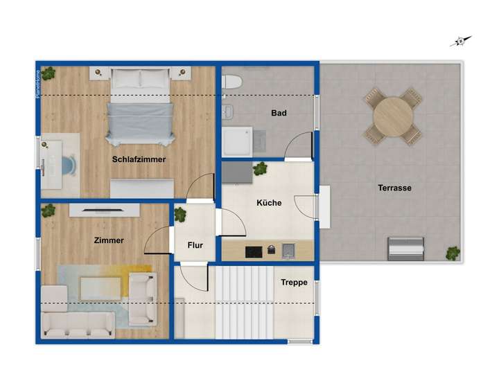 Grundriss Dachgeschoss