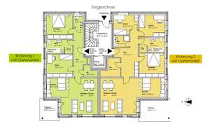 RESERVIERT +++ Haus 3  |  Wohnung 2  |  Erdgeschoss mit Gartenanteil – Bromberger Straße 5, 38126 Viewegsgarten-Bebelhof, Braunschweig – Vorschaubild 11
