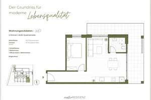 STEGLITZ: WOHNEN im GRÜNEN: ERSTBEZUG im LUXUS Neubau: QNG und KFW: 2-Zi-Whg mit RIESEN ECK-Terrasse – Die vollständige Adresse der Immobilie erhältst du vom Anbieter., 12165 Steglitz, Berlin – Vorschaubild 14