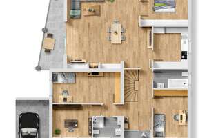 Freistehendes Einfamilienhaus mit Einliegerwohnung in begehrter Lage – Die vollständige Adresse der Immobilie erhältst du vom Anbieter., 53217 Lengsdorf, Bonn – Vorschaubild 4