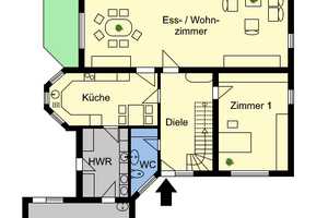 Charaktervolles, freistehendes Zweifamilienhaus mit großem Garten in 53547 Roßbach – Neuwied (Kreis) – Vorschaubild 15
