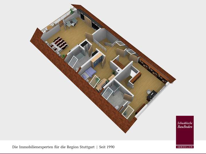 Visualisierung Obergeschoss