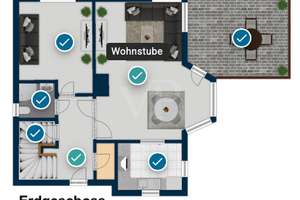 TOLLES HAUS MIT GROSSEM GRUNDSTÜCK IN RUHIGER LAGE VON RADEBEUL + NEBENGEBÄUDE – Die vollständige Adresse der Immobilie erhältst du vom Anbieter., 1445 Radebeul – Vorschaubild 44
