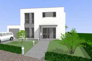 **Freist. Bauhausstil-Villa auf Sonnengrundstück in Düsseldorf-Gerresheim / Ostparksiedlung** – Düsseldorf – Vorschaubild 4