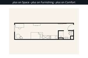 THE FIZZ plus Darmstadt - Vollmöblierte & Ausgestattete Apartments für Studierende – Schöfferstraße 2, 64295 Darmstadt-West, Darmstadt – Vorschaubild 8