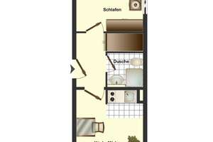 Schönes 2 Zimmer Appartement - Komplett renoviert ! – ZurWaldkampfbahn 9, 42327 Vohwinkel, Wuppertal – Vorschaubild 4
