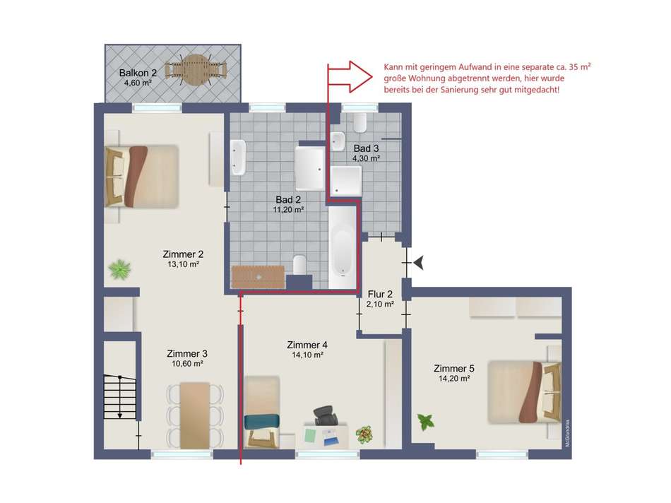 Wohnung 1 OG