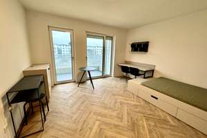 Direkt in Adlershof! Möblierte modernes Studio mit EBK sowie Balkon! – Otto-Franke-Straße 45, 12489 Adlershof, Berlin – Vorschaubild 1