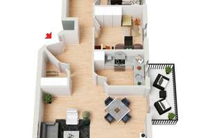 SCHWIND IMMOBILIEN - exklusive 3-Zimmerwohnung mit Balkon, Tiefgaragenplatz +  Fernsicht in Bestlage – Die vollständige Adresse der Immobilie erhältst du vom Anbieter., 64297 Eberstadt, Darmstadt – Vorschaubild 32