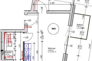 Charmantes 1,5-Zimmer-Apartment, voll möbliert, in zentraler Lage – Wassermannstraße 73, 12489 Adlershof, Berlin – Vorschaubild 1