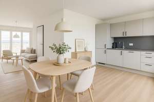 Neubaugebiet Hannover Kronsrode: 2 Zimmer, Einbauküche, Balkon, Fußbodenheizung, Lift, Keller, TG – Bette-Graham-Straße 36, 30539 Bemerode, Hannover – Vorschaubild 1