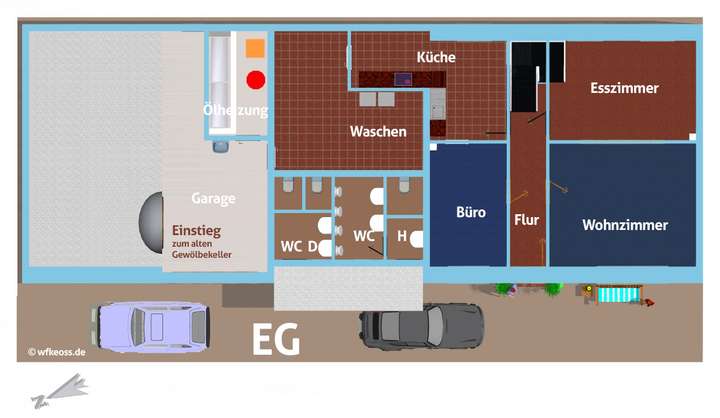 Grundriss EG