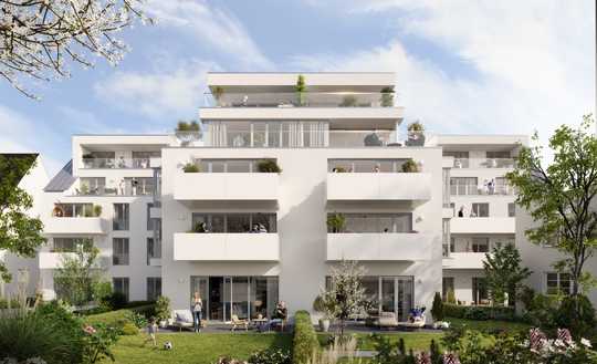 Großzügiges Dachgeschoss mit Panorama-Fenstern