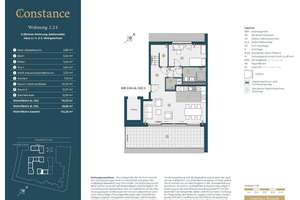 Constance: Traumhaftes Penthouse mit bulthaup b3 Premiumküche auf zwei Ebenen in der Südstadt – Die vollständige Adresse der Immobilie erhältst du vom Anbieter., 53115 Bonn-Zentrum, Bonn – Vorschaubild 2