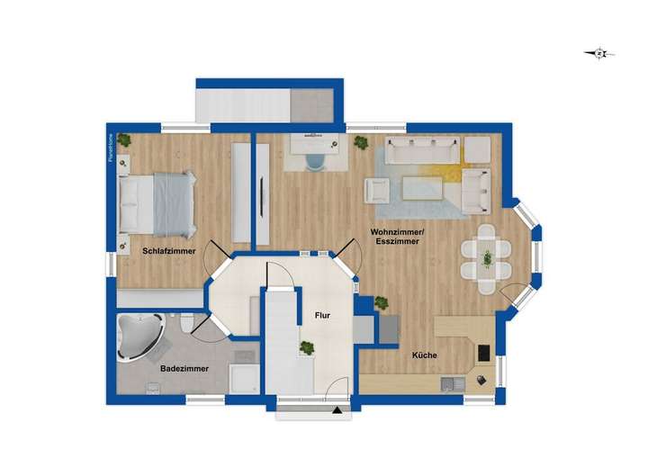 Grundriss Erdgeschoss