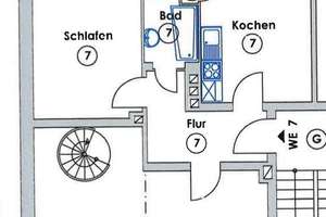 Sanierte 4-Zimmer Maisonette Wohnung mit zwei Bädern mit Fenster und Balkon – Die vollständige Adresse der Immobilie erhältst du vom Anbieter., 30165 Hainholz, Hannover – Vorschaubild 19