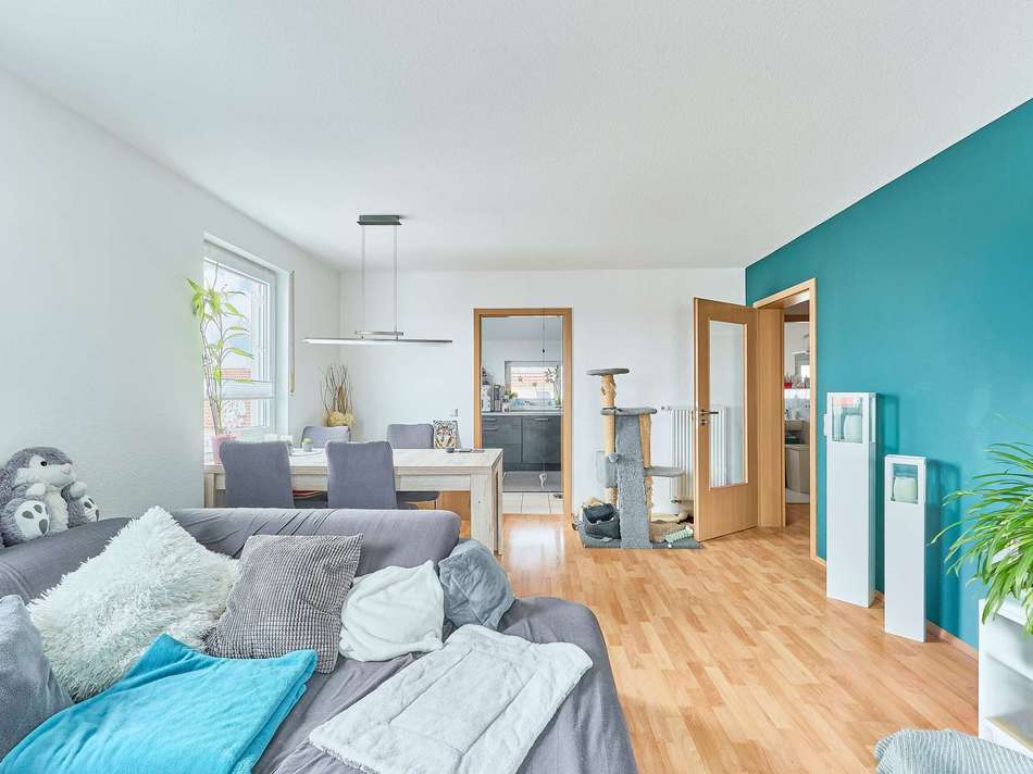 Wohnzimmer - Wohnbeispiel Haus