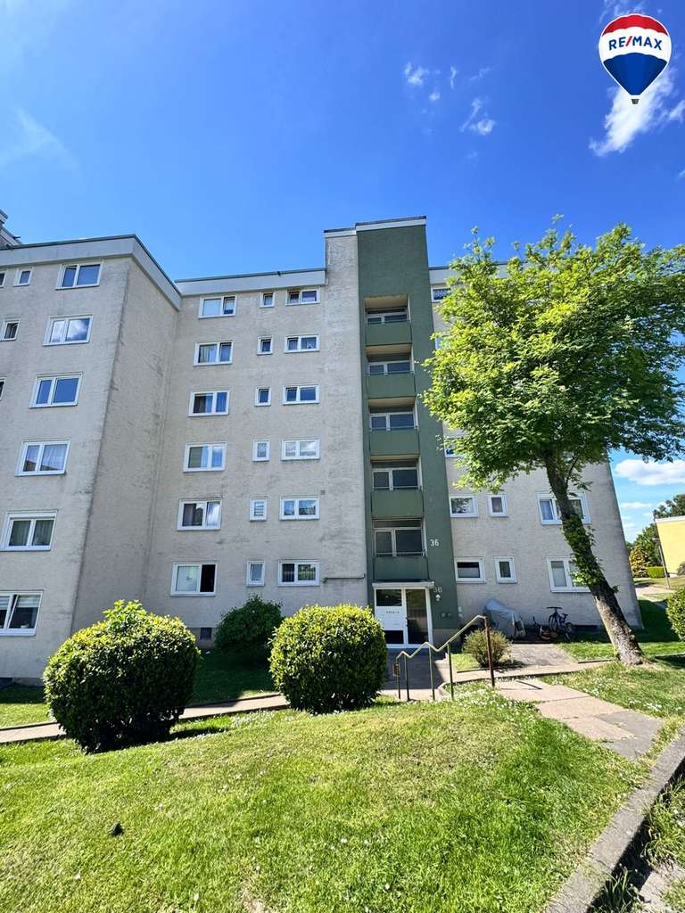 Helle 3-Zimmer-Eigentumswohnung mit Balkon und Blick über Detmold!