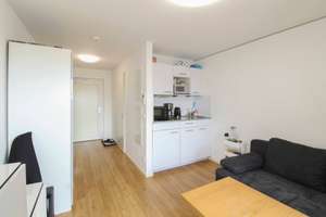 Helles 1-Zimmer-Apartment mit Balkon in moderner Wohnanlage. – Die vollständige Adresse der Immobilie erhältst du vom Anbieter., 81735 Neuperlach, München – Vorschaubild 6