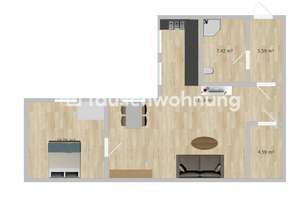 Tauschwohnung: Schöne 2 Zimmer im Kungerkiez gegen 3-4 Zimmer in der Nähe – Karl-Kunger-Str. 18, 12435 Alt-Treptow, Berlin – Vorschaubild 9