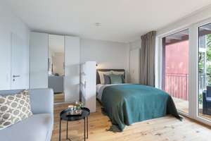 Möbeliertes 1-Zimmer-Apartment Eppendorf 1 Jahr befristet  – Tarpenbekstraße 62, 20251 Eppendorf, Hamburg – Vorschaubild 4