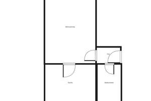 Da kommt man gern Heim: renovierte 1-Zimmer- Dachgeschoss- Wohnung mit Ausblick! – Röntgenstr. 9, 23562 Sankt Jürgen, Lübeck – Vorschaubild 9