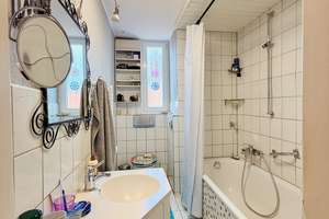 Maisonette-Altbauwohnung mit Dachterrasse & ausgebauter Bühne mit Sichtgebälk, reduzierte Stehhöhe  – 70199 Südheim, Stuttgart – Vorschaubild 27
