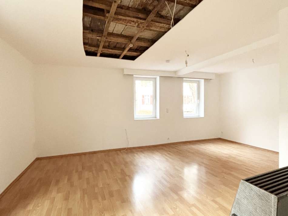 Wohnzimmer mit Heizung