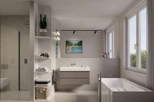 Timber Living -  Luxuriöses DG mit Dachterrasse – St.-Veit-Straße 4, 81673 Josephsburg, München – Vorschaubild 3