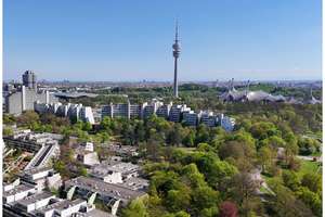 Großzügige Maisonette-Wohnung mit viel Licht   im Olympiadorf