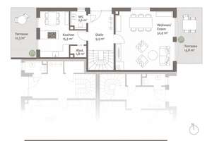 STADTHAUS in Alt-Solln mit Westgarten und Dachterrasse zu vermieten / zu verkaufen - Möblierung – Halbreiterstr. 6a, 81479 Solln, München – Vorschaubild 36