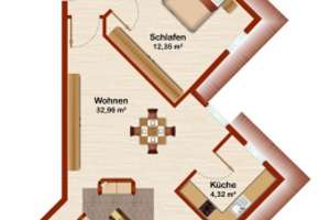 Moderne 2-Zimmer Wohnung mit Balkon mit TG-Stellplatz – Urbacher Weg 3, 51149 Porz (Ortsteil), Köln – Vorschaubild 14