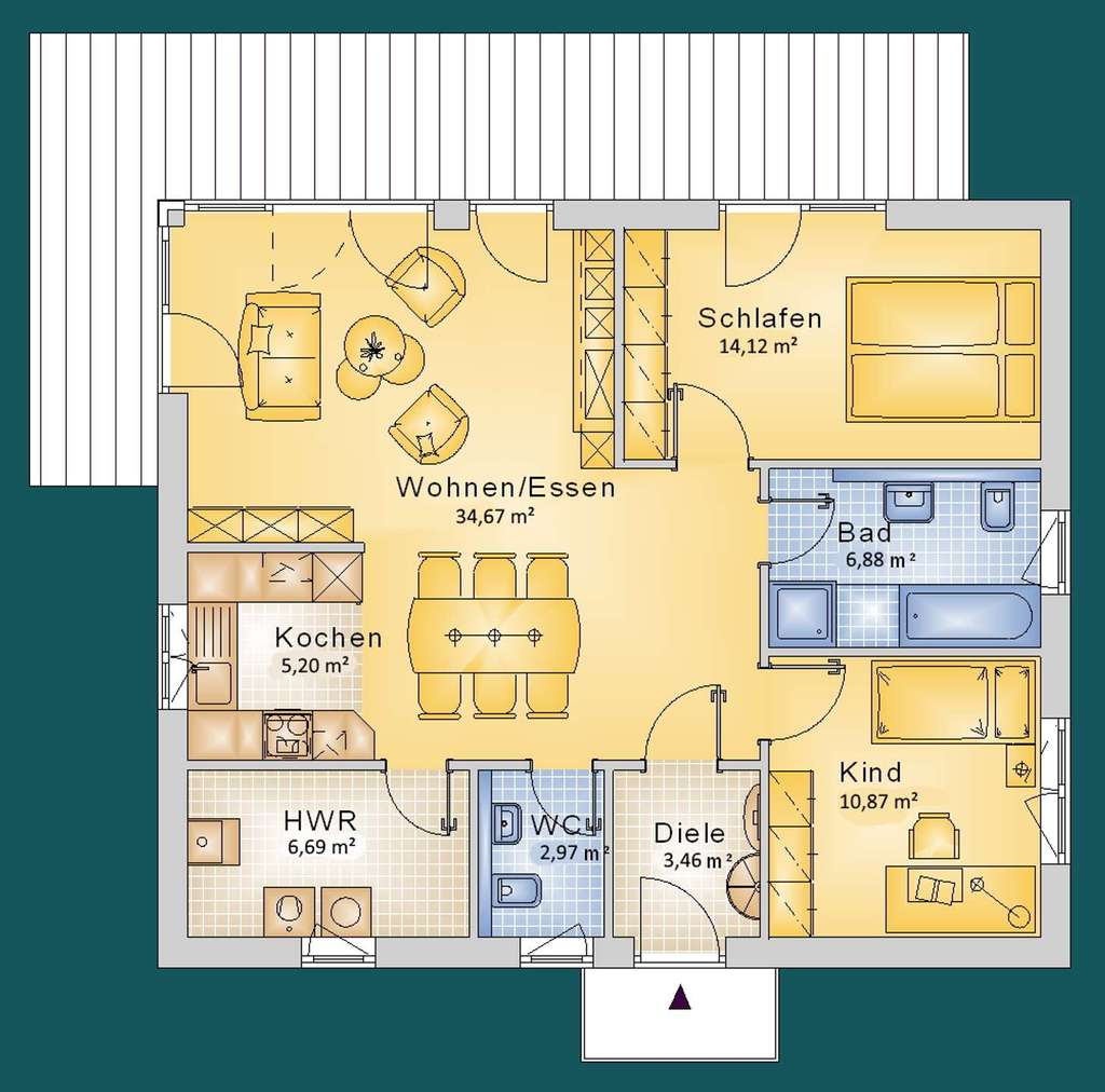 Immobilie in Wagenfeld - Ihr Traum-Bungalow – Ideal für junge Familien und entspanntes Wohnen im Alter - Bild 2