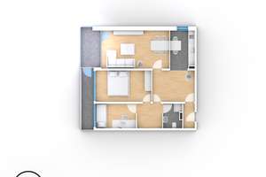 Helle 3 ZKB Wohnung mit Balkon, Wintergarten ab sofort – Florastraße 9, 45881 Schalke, Gelsenkirchen – Vorschaubild 10