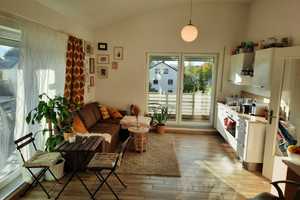 Sehr helle, wunderschöne  Feng-Shui-Wohnung, 2 Balkone, 41,25 m², verkehrsgünstig, im Grünen  – Hammstraße 17, 80935 München – Vorschaubild 1