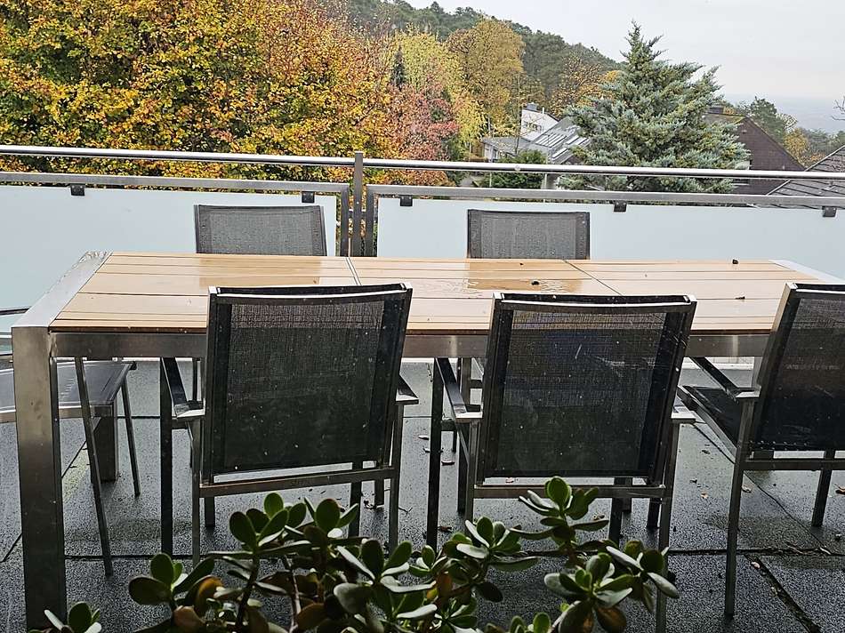 Blick von Eßzimmer