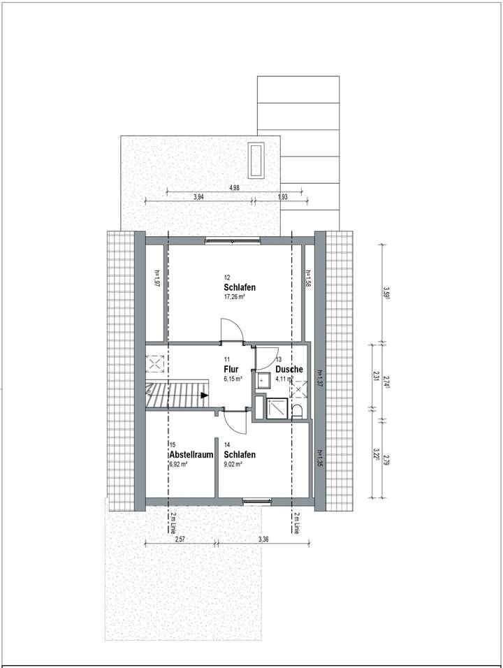 Grundriss Dachgeschoss