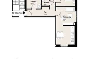 SEELHORST | NEUBAU Erstbezug | helle 3-Zimmer-Wohnung im DG im Aufwind-Quartier  – Mergenthalerweg  18, 30519 Seelhorst, Hannover – Vorschaubild 14