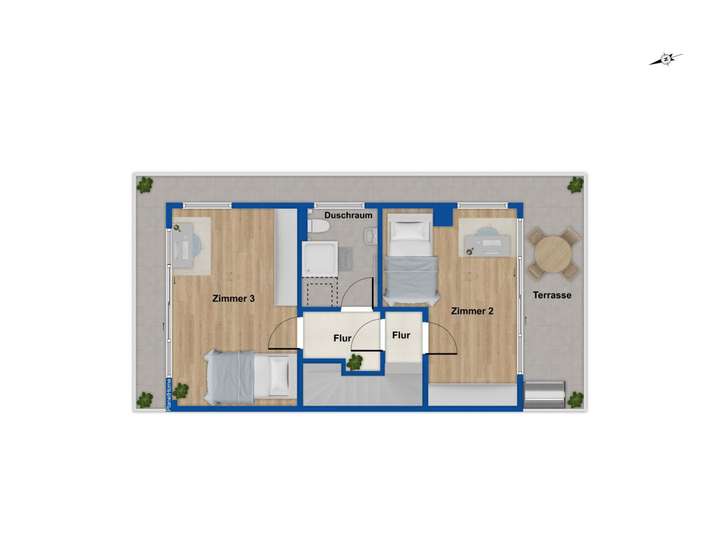 Grundriss Dachgeschoss