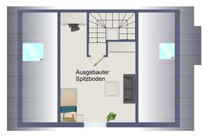 Gepflegte Doppelhaushälfte mit separatem Garten & Garage in beliebter Anliegerstraße von Rahlstedt – Die vollständige Adresse der Immobilie erhältst du vom Anbieter., 22149 Rahlstedt, Hamburg – Vorschaubild 29