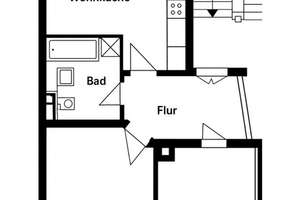 Provisionsfreie 2-Raumwohnung mit Balkon in Gohlis – Sasstraße 52, 4157 Gohlis-Mitte, Leipzig – Vorschaubild 7