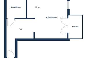 Clever geschnittene Ein-Zimmer-Wohnung mit Balkon und Stellplatz in Heilbronn – Die vollständige Adresse der Immobilie erhältst du vom Anbieter., 74074 Heilbronn, Heilbronn – Vorschaubild 6