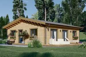 Fertighaus aus Holz (isoliert) 65 m² Wohnfläche – Die vollständige Adresse der Immobilie erhältst du vom Anbieter., 67459 Böhl-Iggelheim – Vorschaubild 1