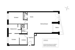 Exklusives Wohnen im AXIS Tower – lichtverwöhnte Drei-Zimmer-Wohnung mit Concierge-Service – 60486 Gallus, Frankfurt am Main – Vorschaubild 15