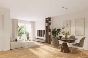 Ruhige Neubauwohnung mit Balkon im Kö-Karree - nur 80m von der Königsallee entfernt