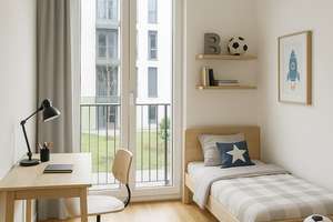 HOCHWERTIGE EINBAUKÜCHE, PARKETTBODEN & FUSSBODENHEIZUNG  - 2 BALKONE - AUFZUG & TG-STELLPLATZ – Ruschestr. 6 ll, 10367 Lichtenberg (Ortsteil), Berlin – Vorschaubild 6